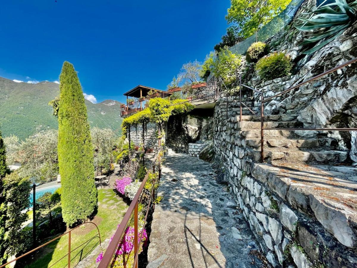 Eden Sul Lago Di Como Nesso Bagian luar foto