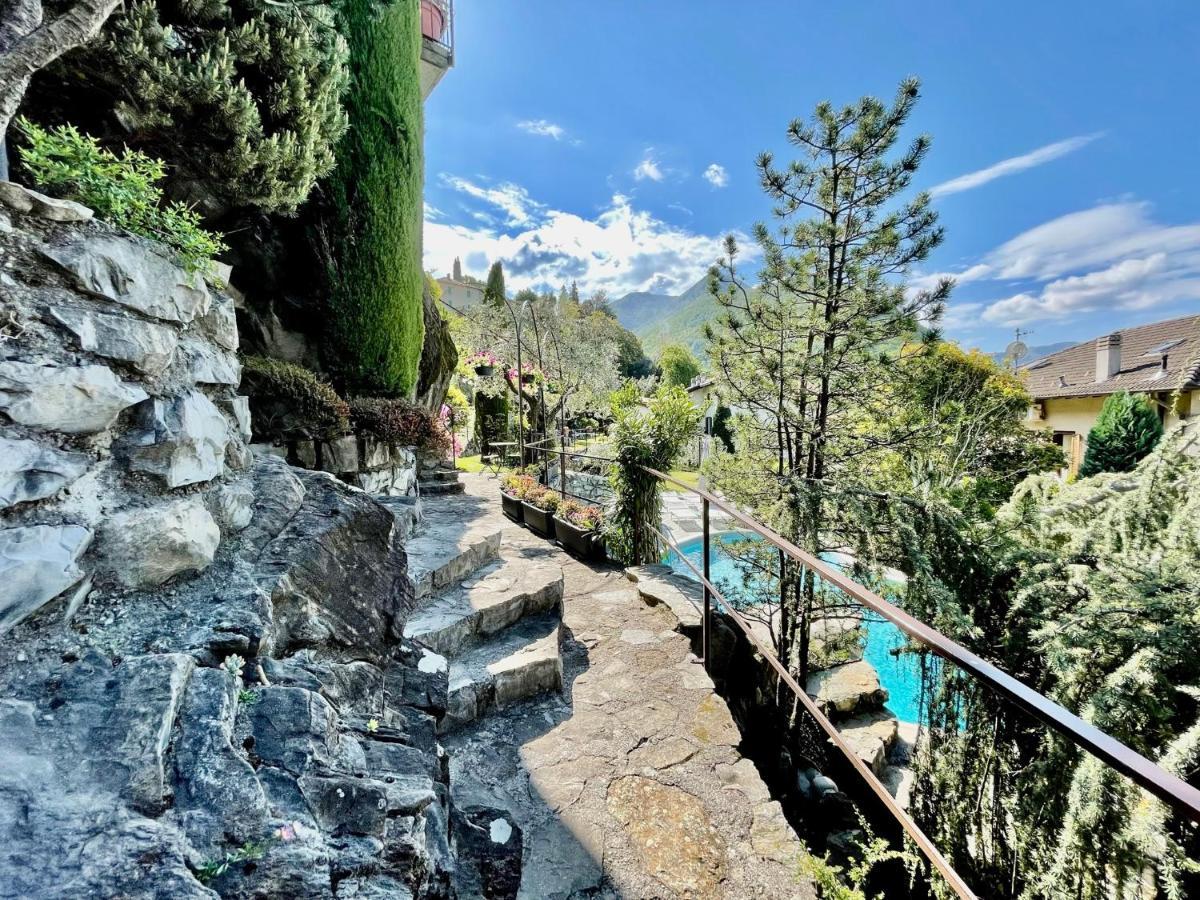 Eden Sul Lago Di Como Nesso Bagian luar foto