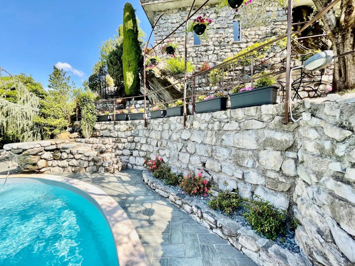 Eden Sul Lago Di Como Nesso Bagian luar foto