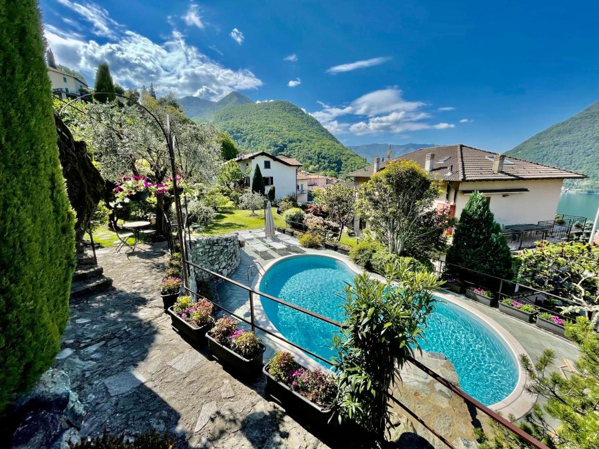 Eden Sul Lago Di Como Nesso Bagian luar foto
