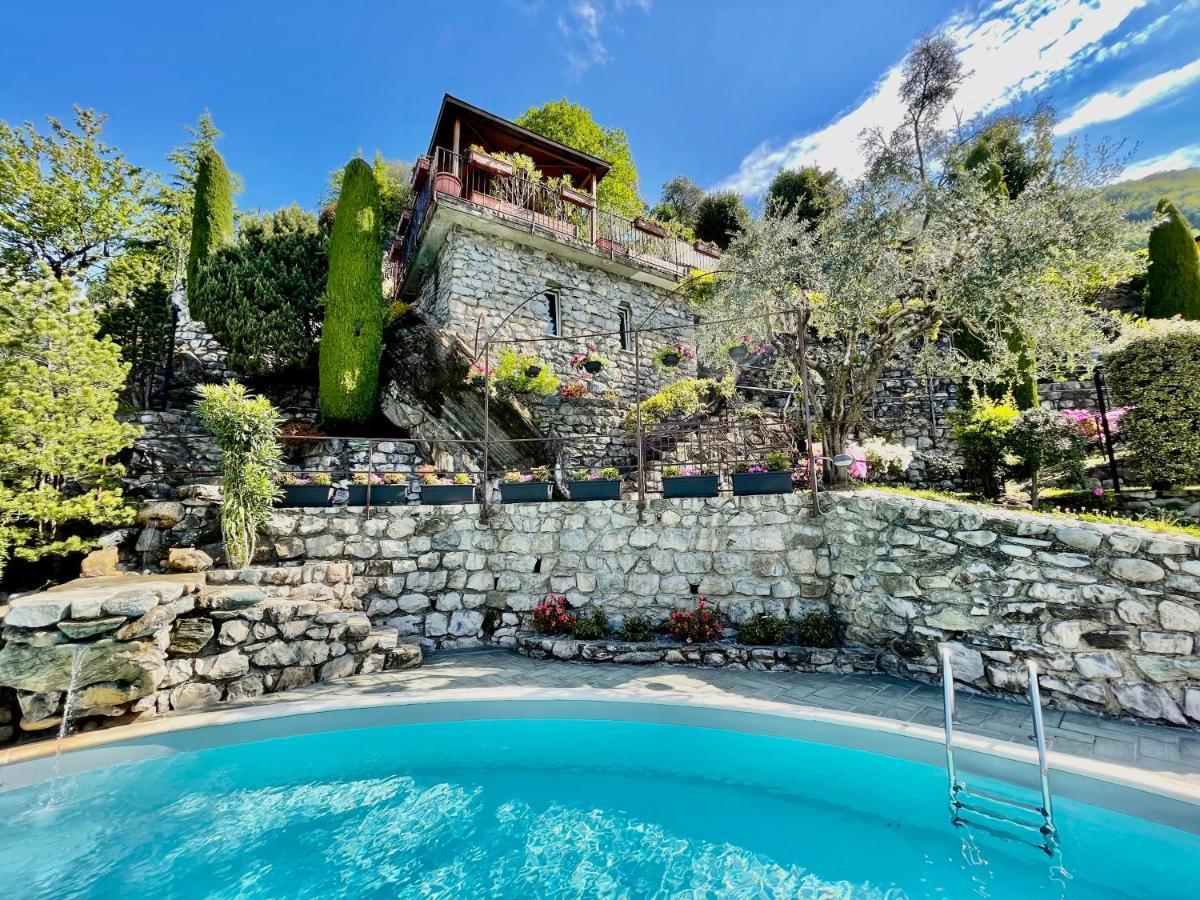 Eden Sul Lago Di Como Nesso Bagian luar foto